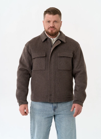 Мужское укороченное пальто